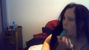 teen 18+ cam girl dp with toys