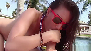 teens 18+ celebrating independence day with outdoor fucking