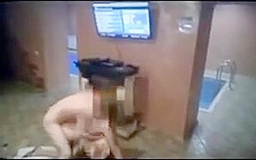 wife friend sauna