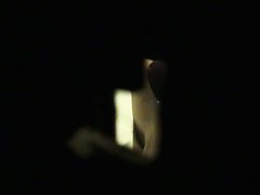 window video of a couple dancing and a naked ass